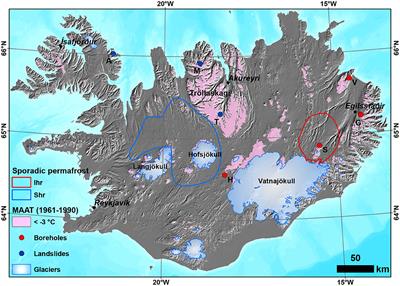 Transient Modelling of Permafrost Distribution in Iceland